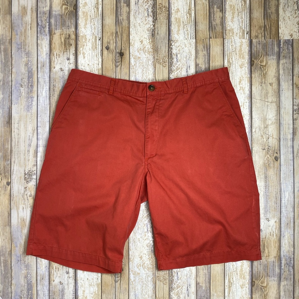 Perry Ellis Red-Orange Shorts Men’s 36
